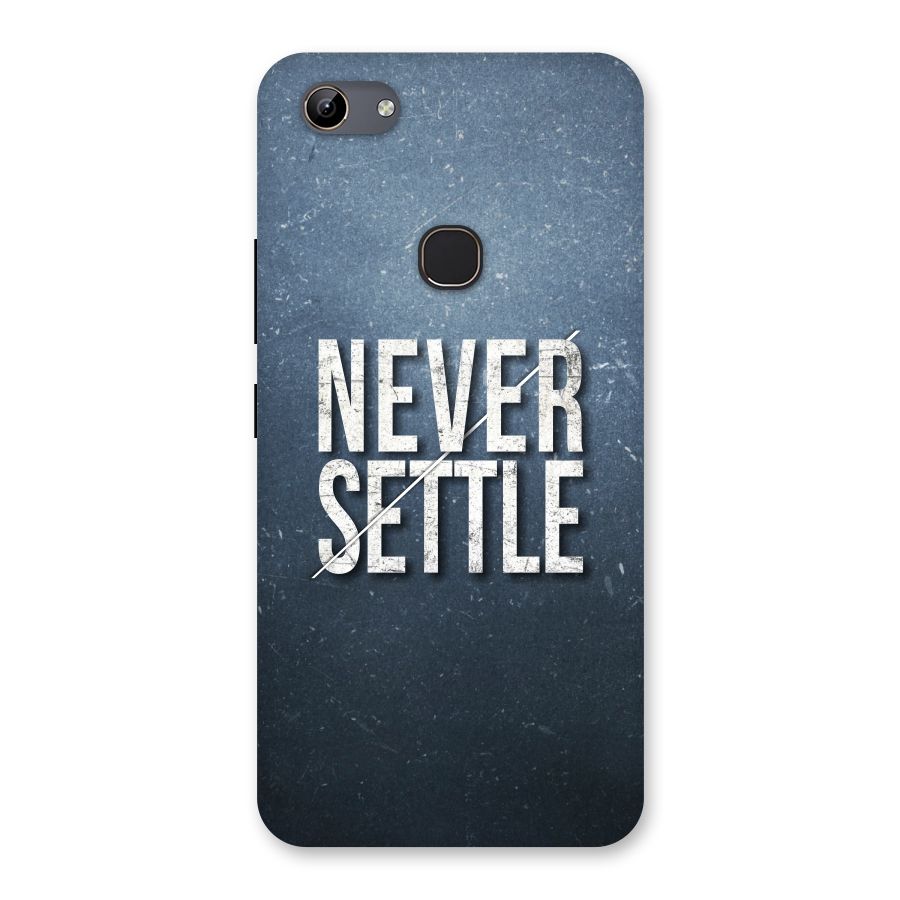 Never Settle Back Case for Vivo Y81