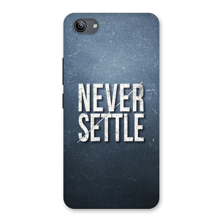 Never Settle Back Case for Vivo Y81i