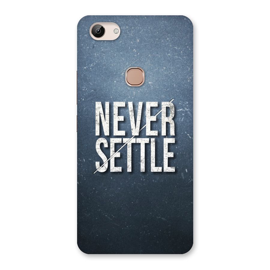 Never Settle Back Case for Vivo Y83
