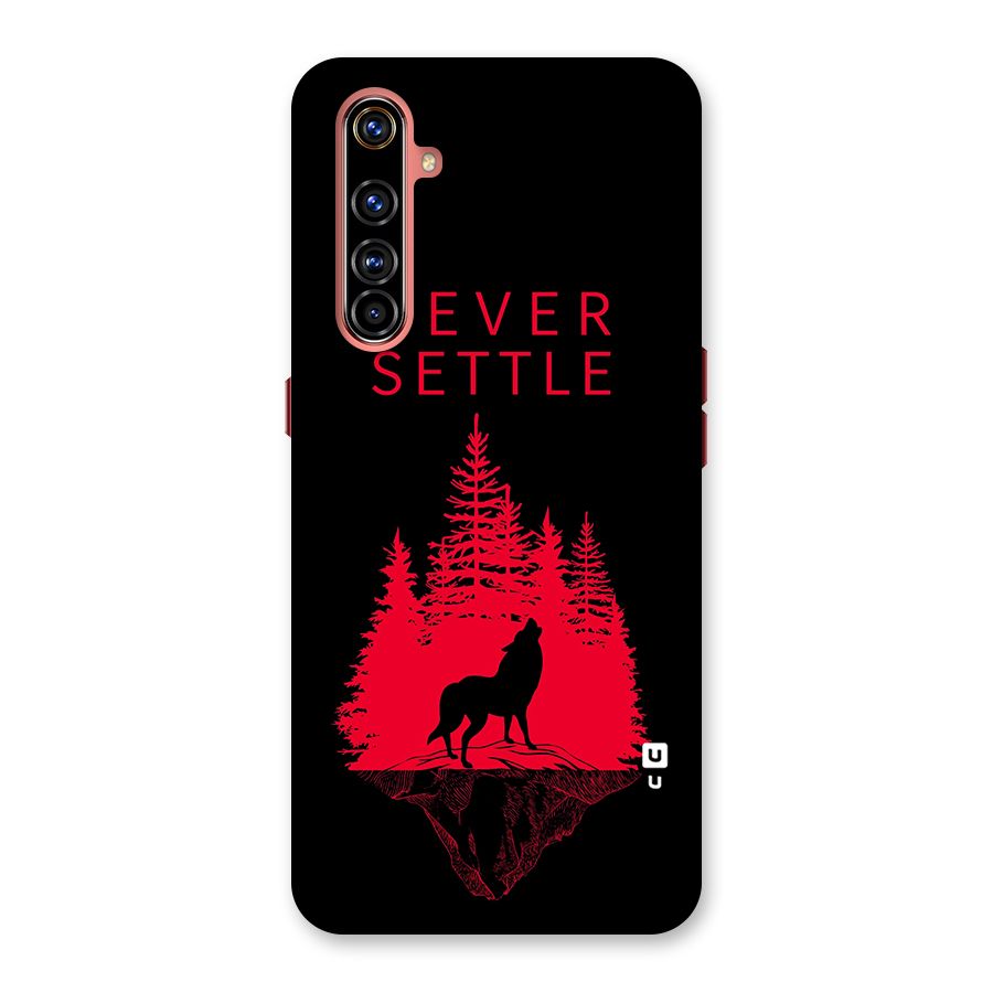 Never Settle Wolf Back Case for Realme X50 Pro