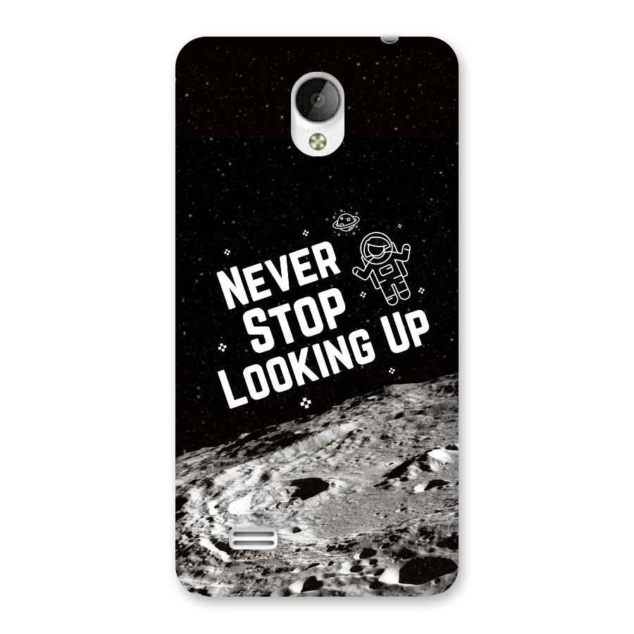 Never Stop Looking Up Back Case for Vivo Y21