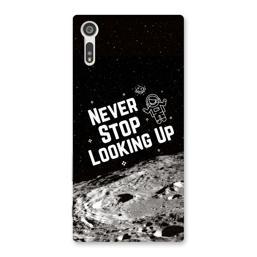 Never Stop Looking Up Back Case for Xperia XZ
