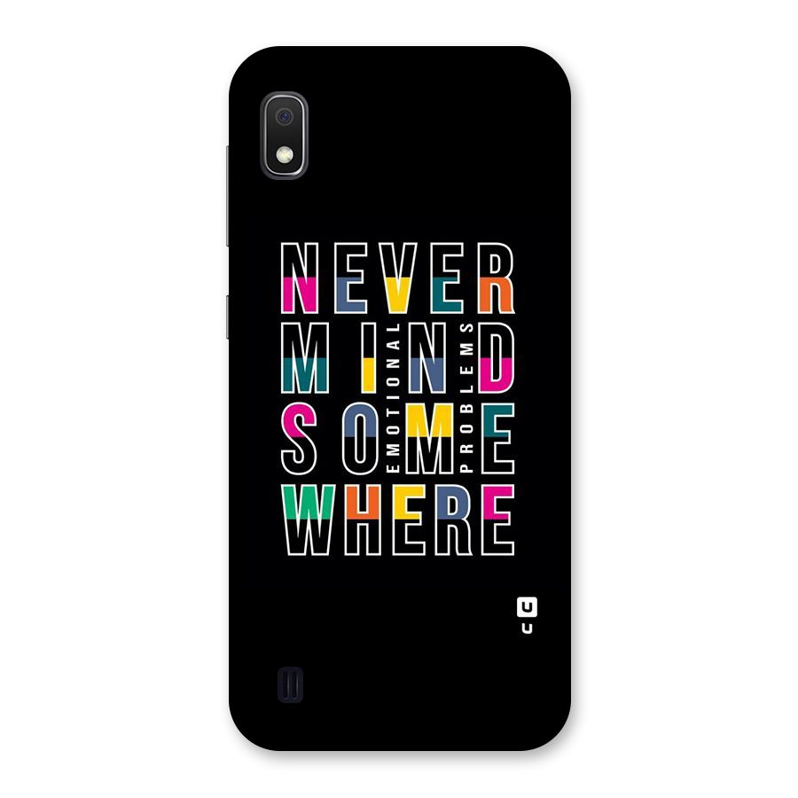 Nevermind Somewhere Back Case for Galaxy A10