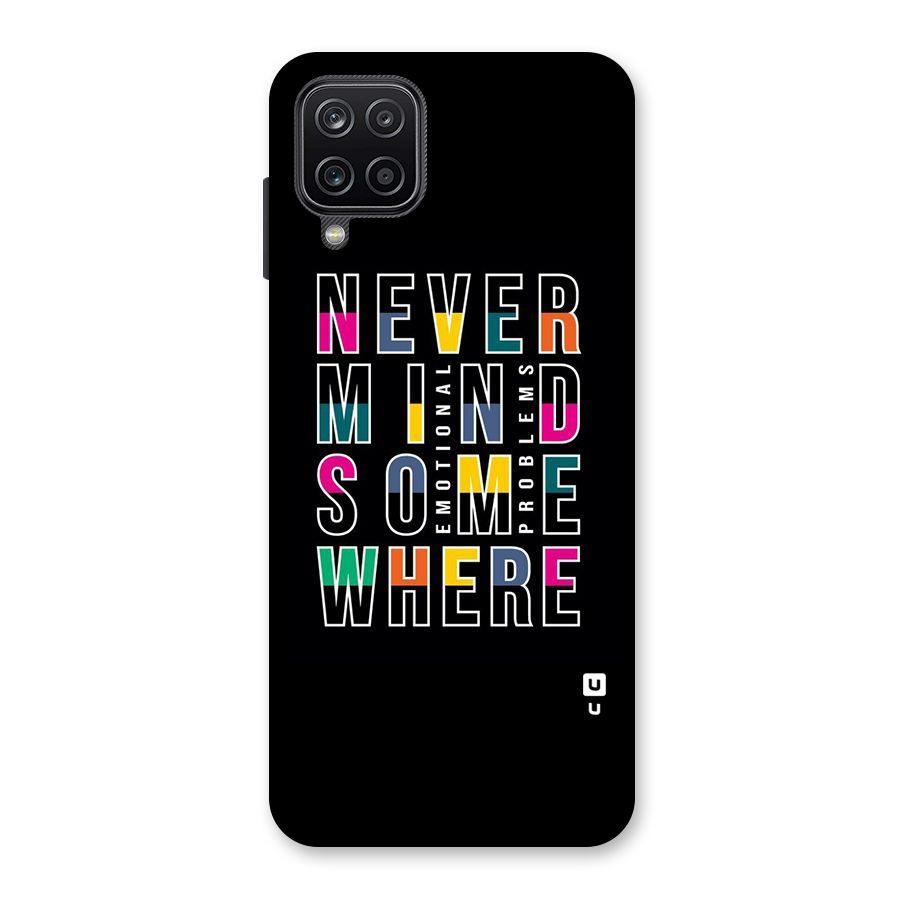 Nevermind Somewhere Back Case for Galaxy A12