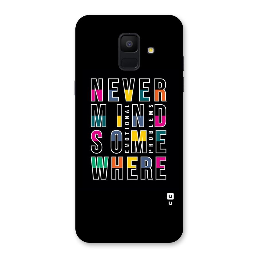 Nevermind Somewhere Back Case for Galaxy A6 (2018)