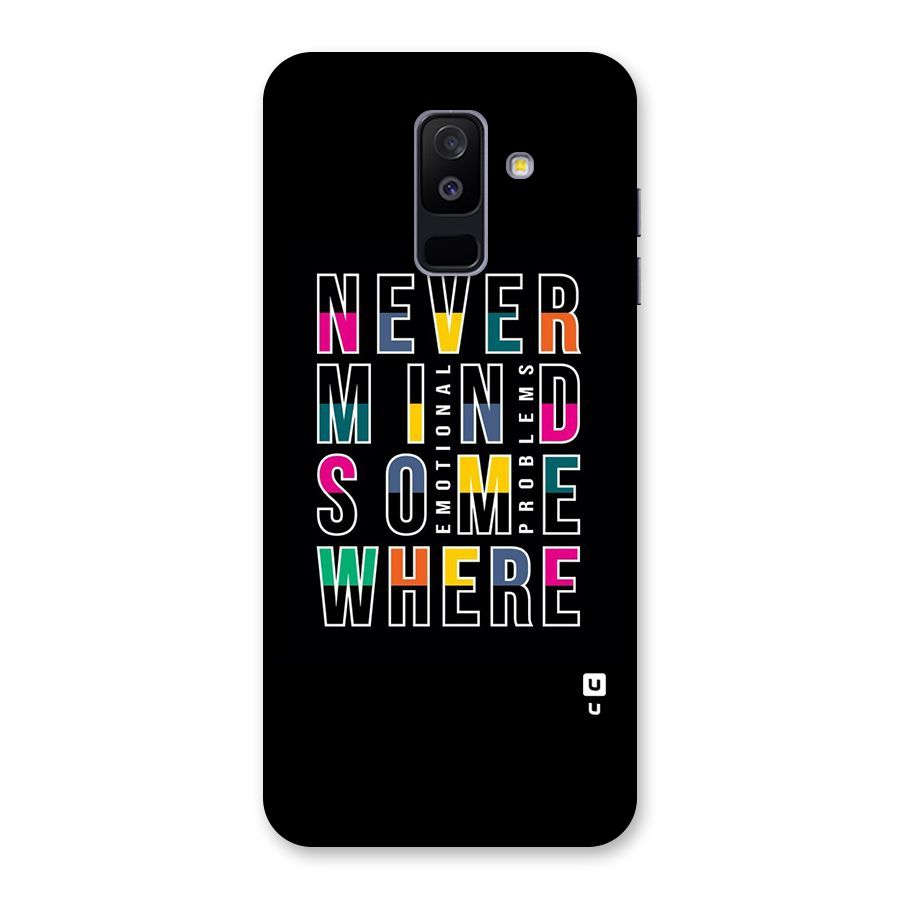 Nevermind Somewhere Back Case for Galaxy A6 Plus
