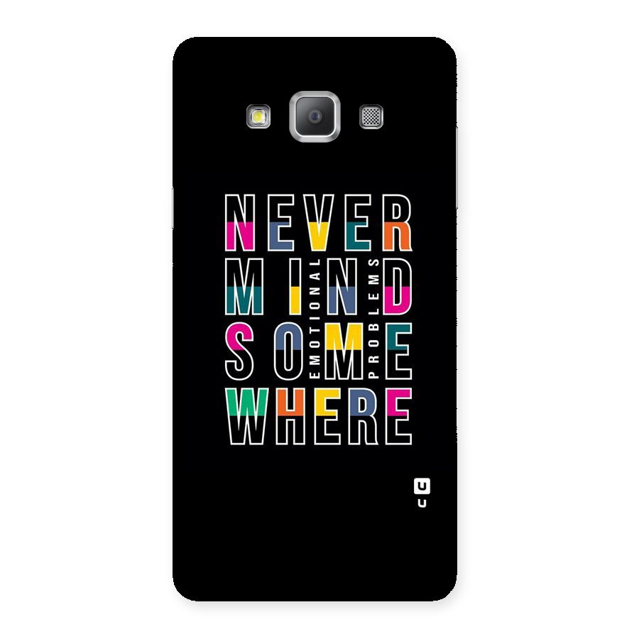 Nevermind Somewhere Back Case for Galaxy A7