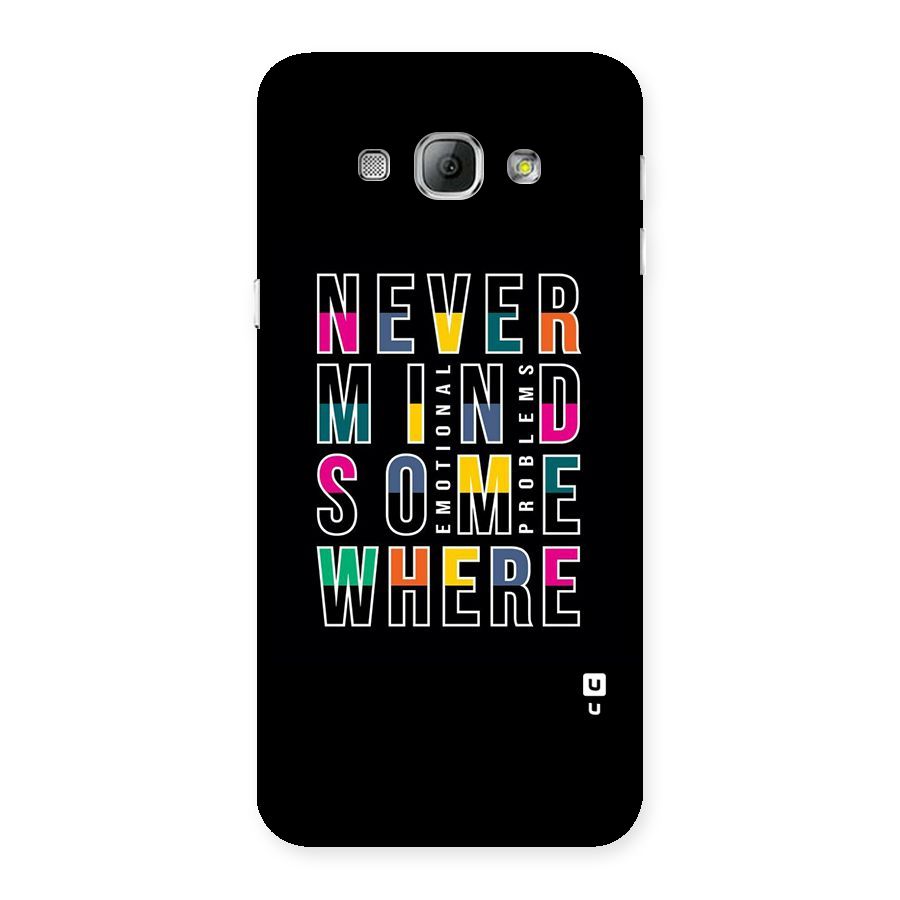 Nevermind Somewhere Back Case for Galaxy A8