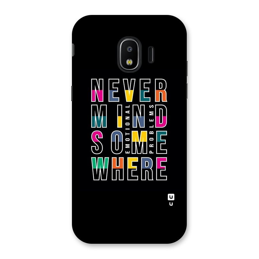 Nevermind Somewhere Back Case for Galaxy J2 Pro 2018