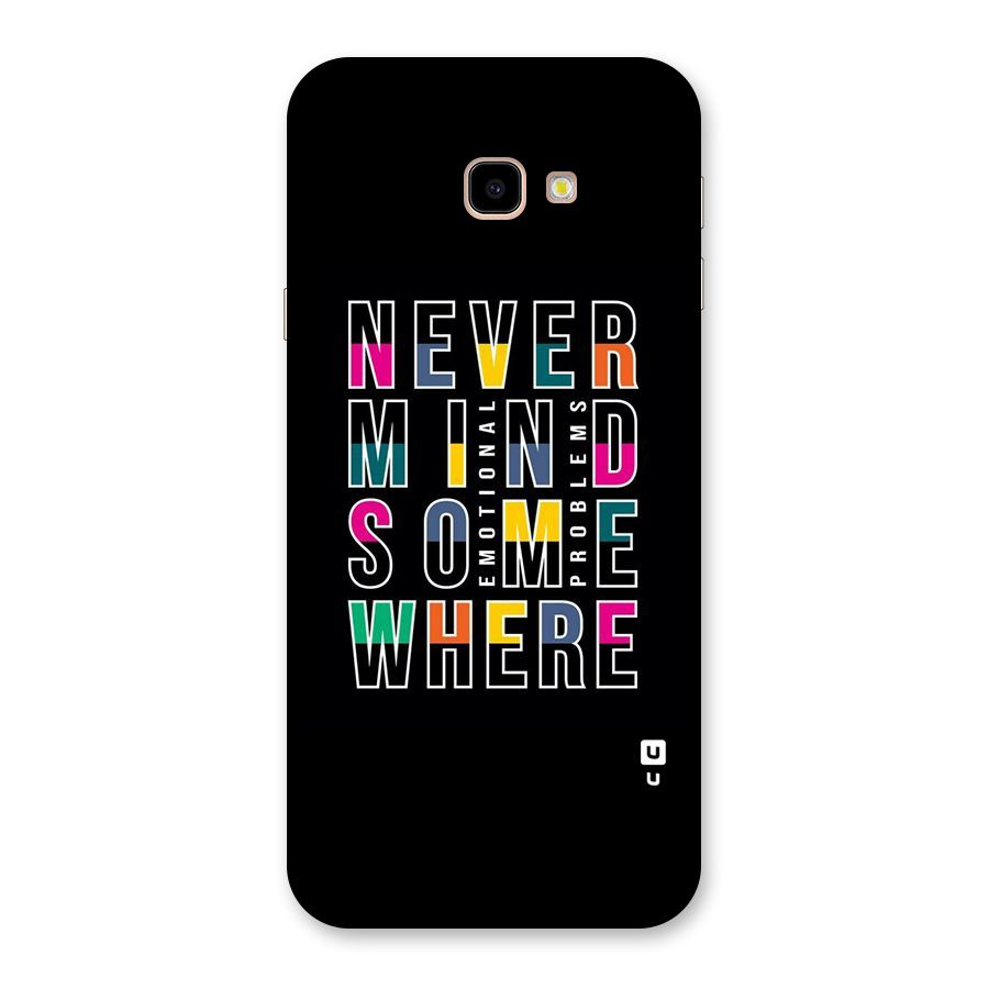 Nevermind Somewhere Back Case for Galaxy J4 Plus