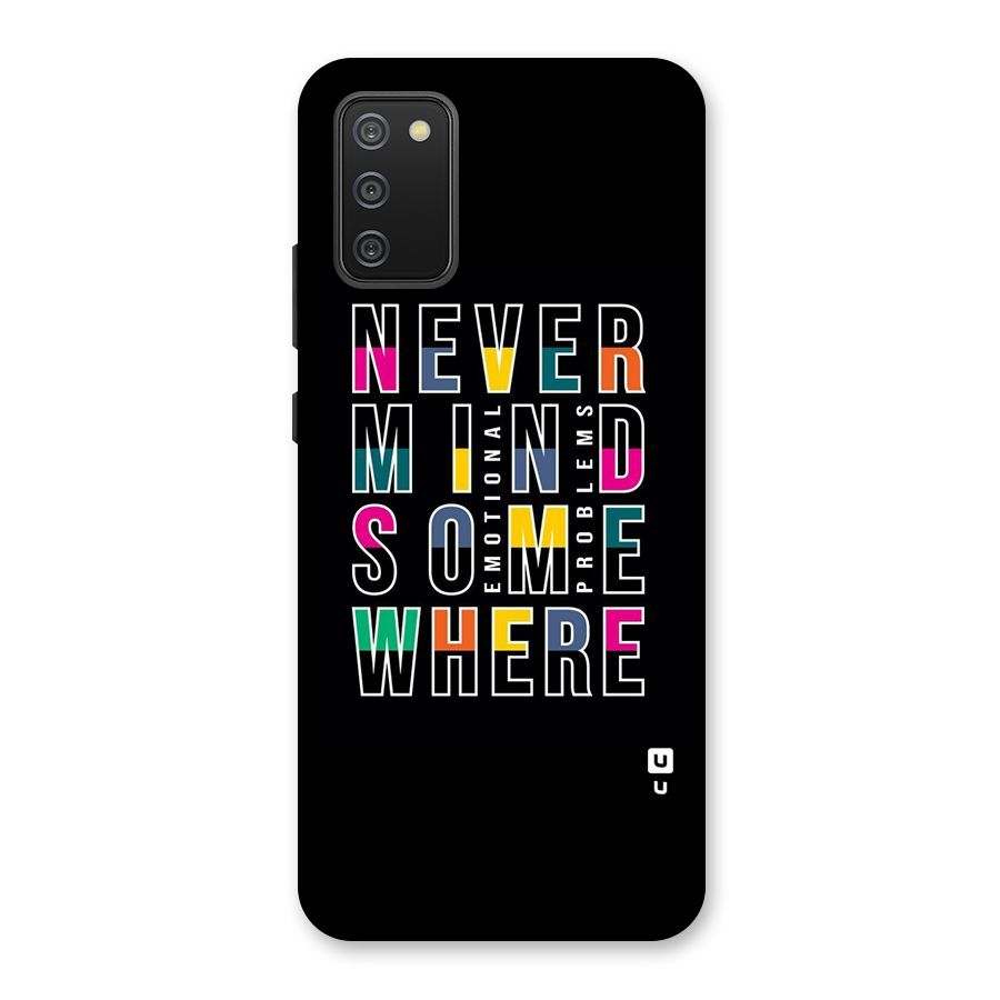 Nevermind Somewhere Back Case for Galaxy M02s