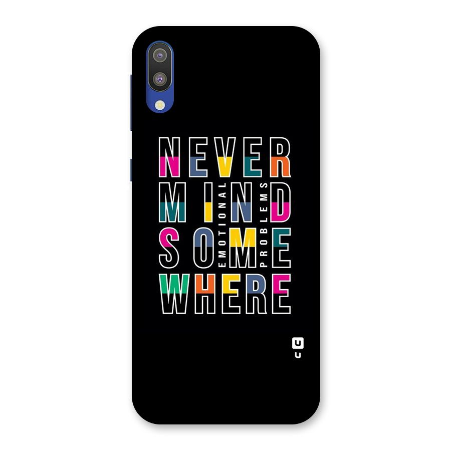 Nevermind Somewhere Back Case for Galaxy M10