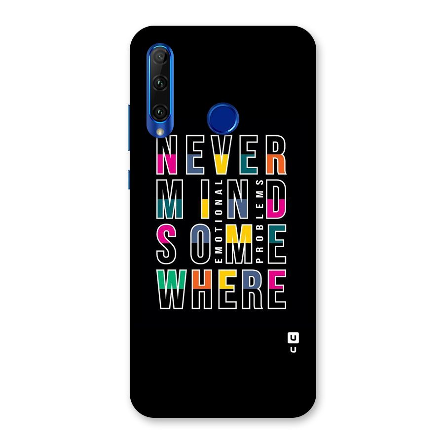 Nevermind Somewhere Back Case for Honor 20i