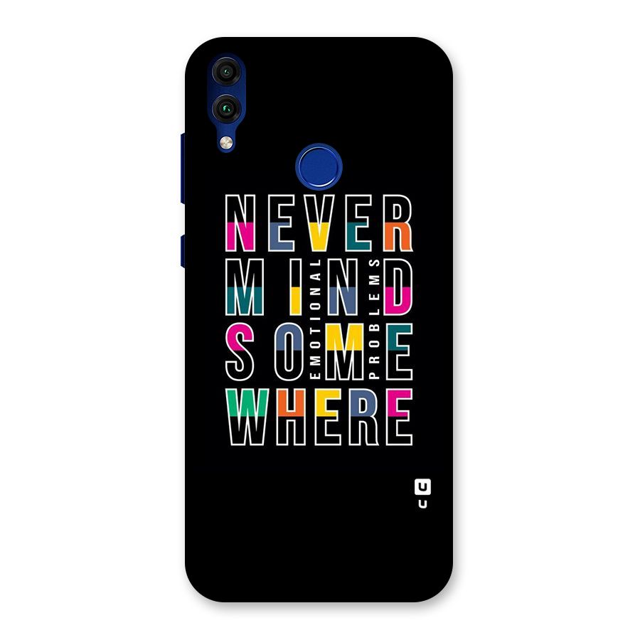 Nevermind Somewhere Back Case for Honor 8C