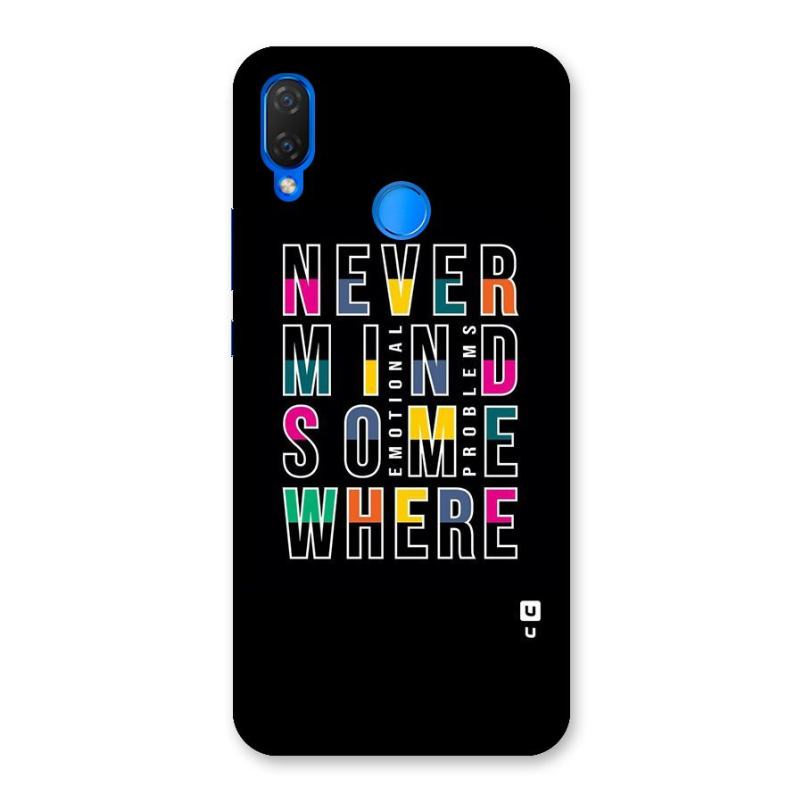 Nevermind Somewhere Back Case for Huawei P Smart+