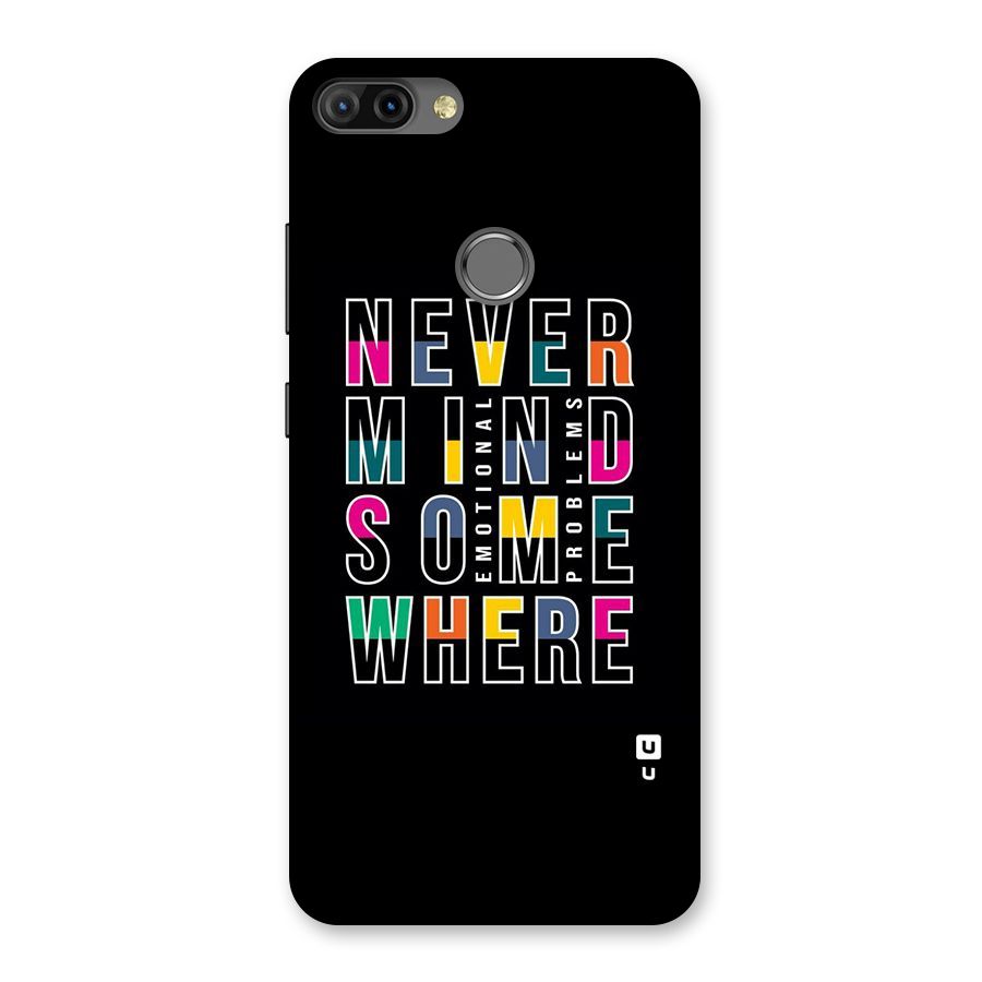 Nevermind Somewhere Back Case for Infinix Hot 6 Pro