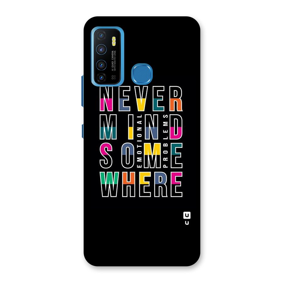Nevermind Somewhere Back Case for Infinix Hot 9