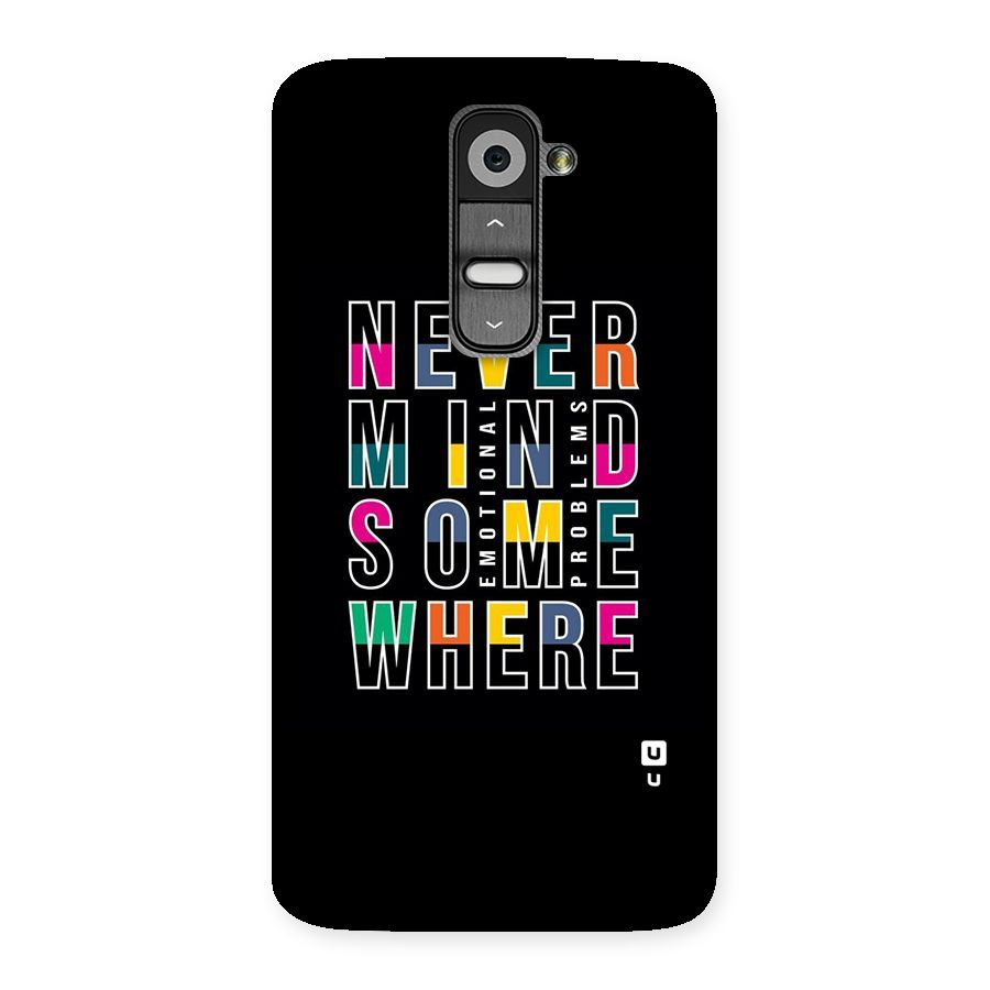 Nevermind Somewhere Back Case for LG G2