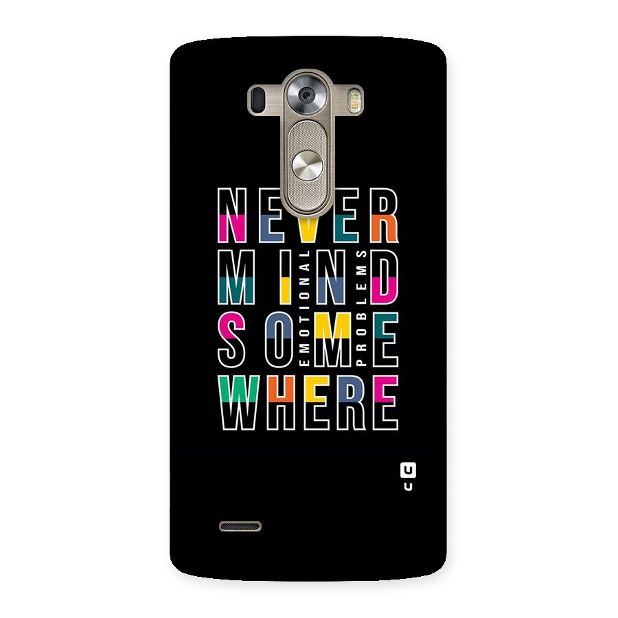 Nevermind Somewhere Back Case for LG G3