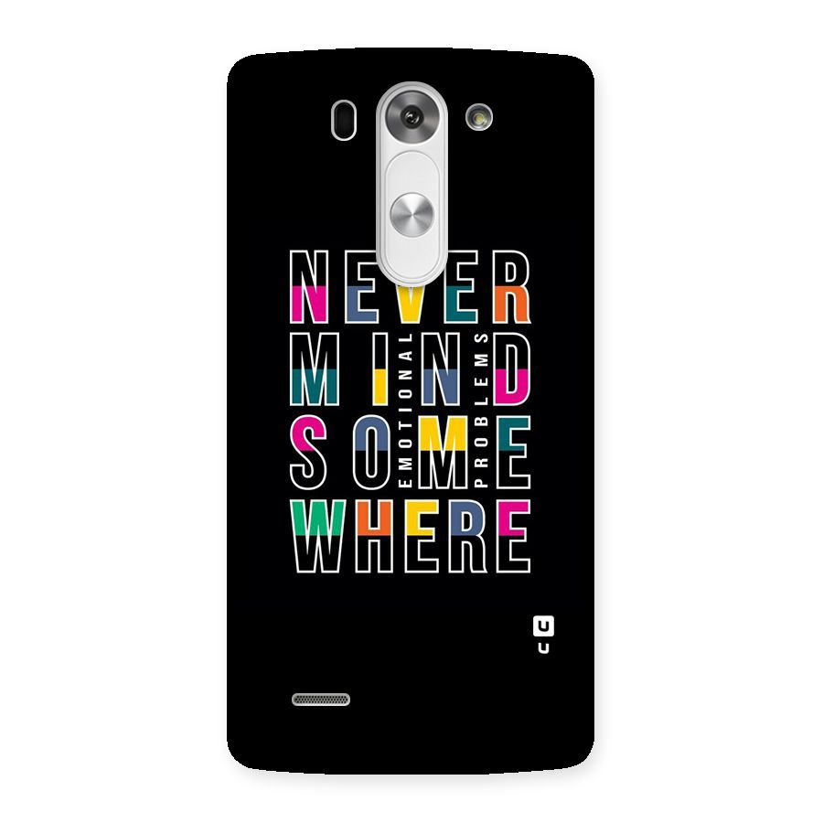 Nevermind Somewhere Back Case for LG G3 Mini