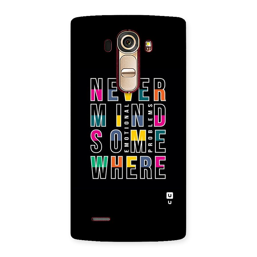 Nevermind Somewhere Back Case for LG G4