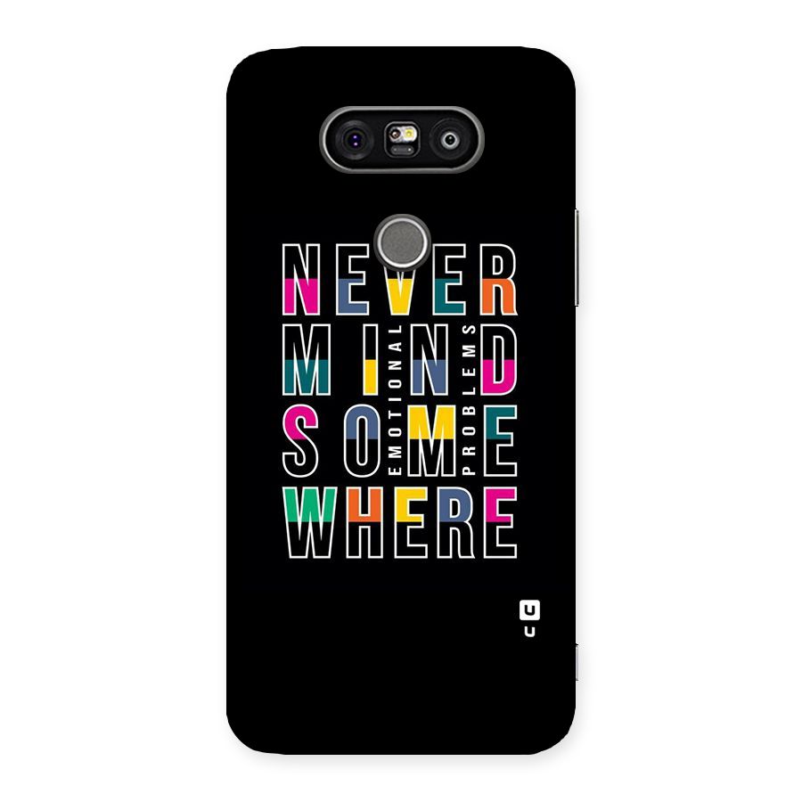 Nevermind Somewhere Back Case for LG G5
