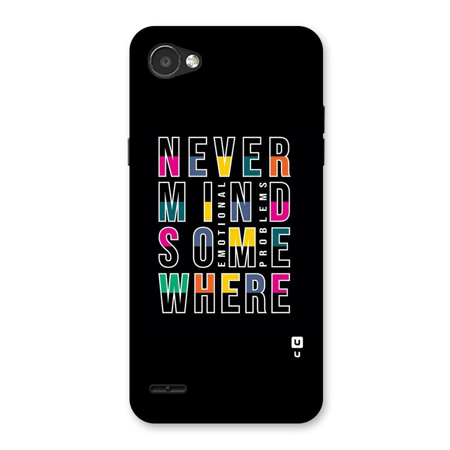Nevermind Somewhere Back Case for LG Q6