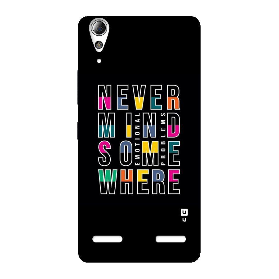 Nevermind Somewhere Back Case for Lenovo A6000 Plus