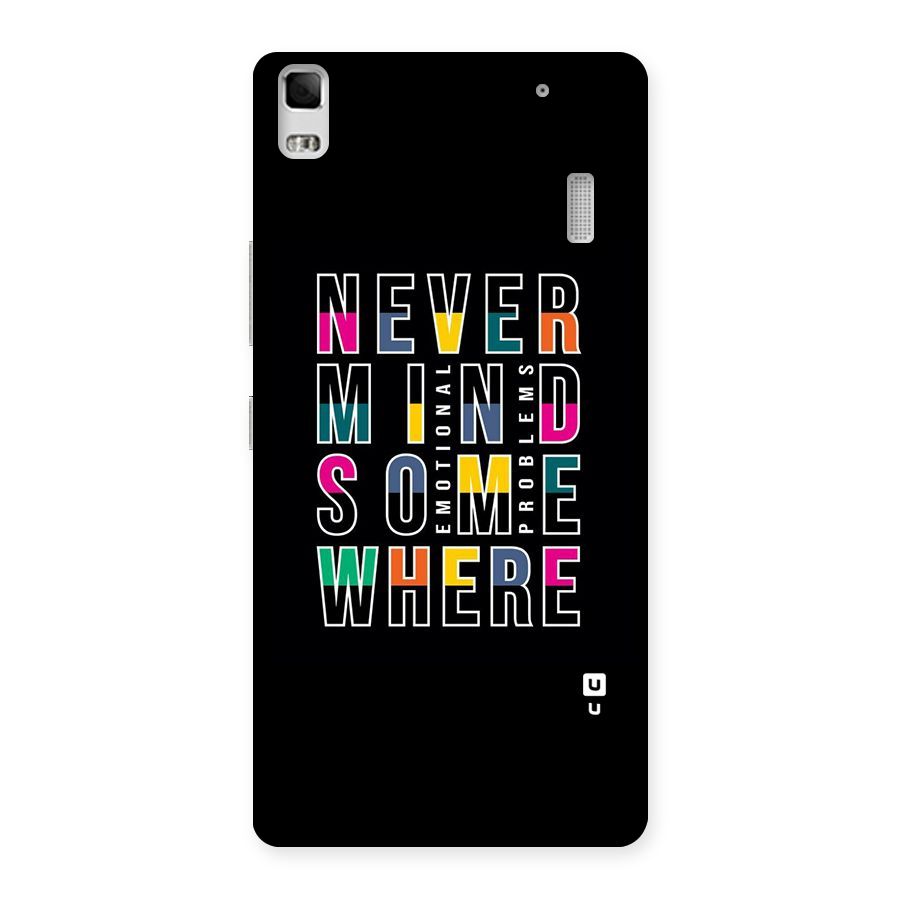 Nevermind Somewhere Back Case for Lenovo A7000