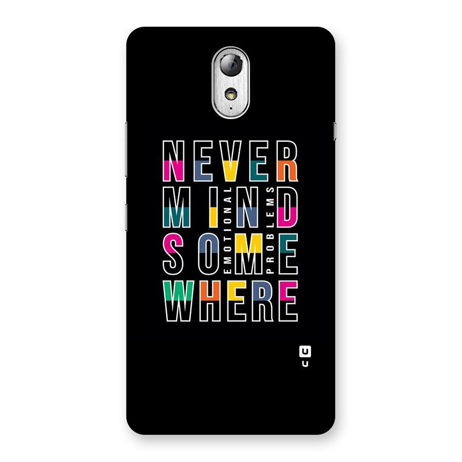 Nevermind Somewhere Back Case for Lenovo Vibe P1M