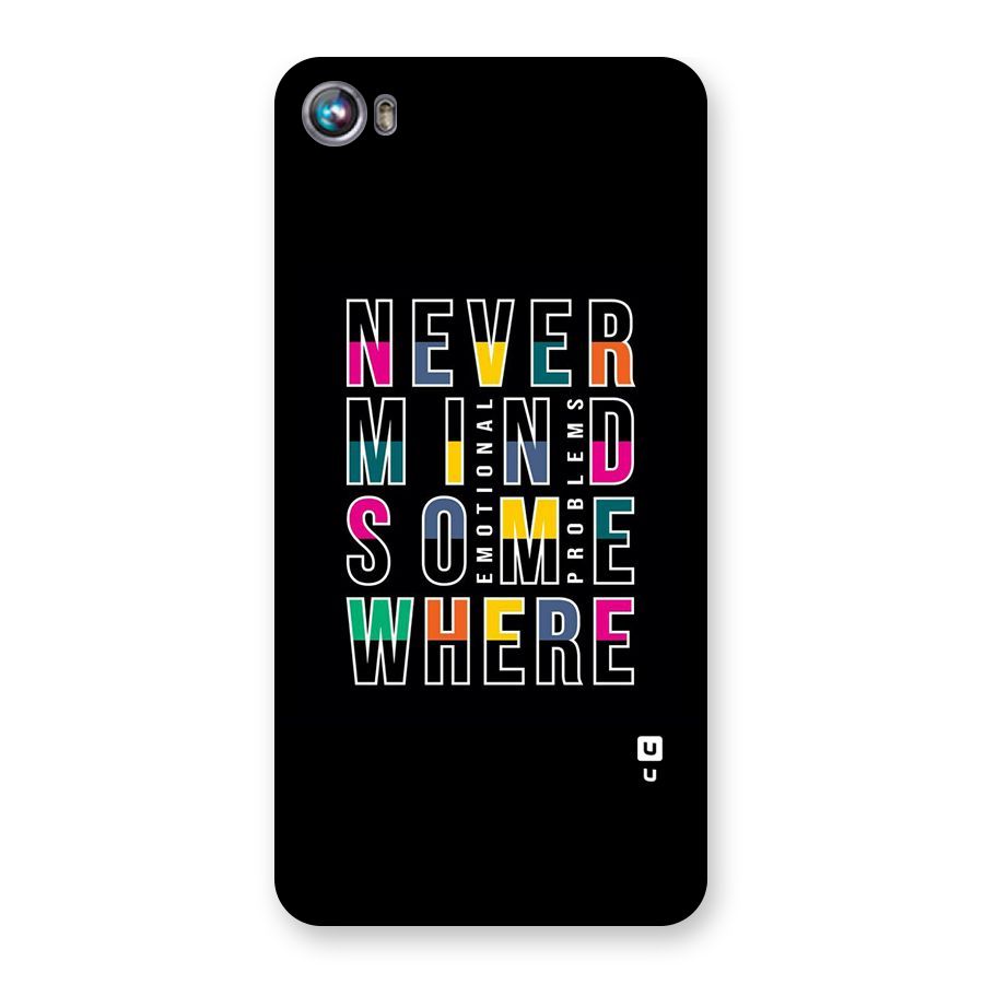 Nevermind Somewhere Back Case for Micromax Canvas Fire 4 A107