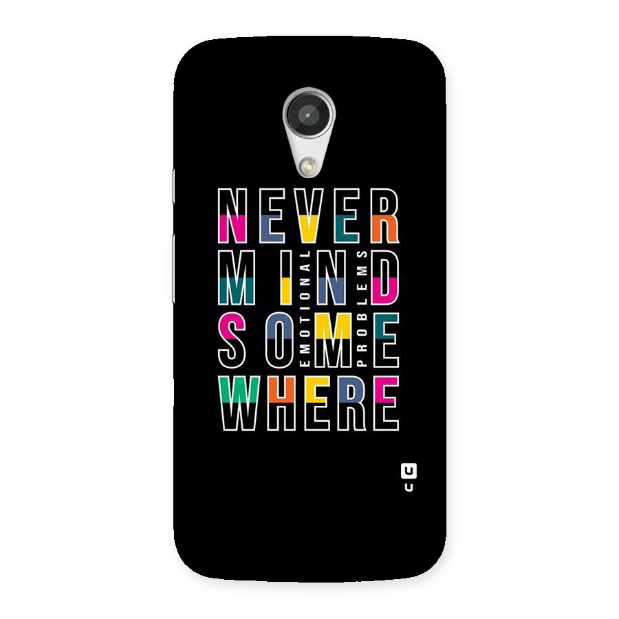 Nevermind Somewhere Back Case for Moto G 2nd Gen