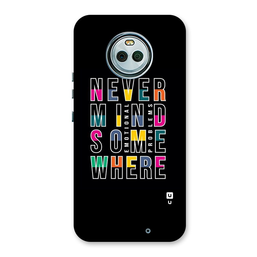 Nevermind Somewhere Back Case for Moto X4