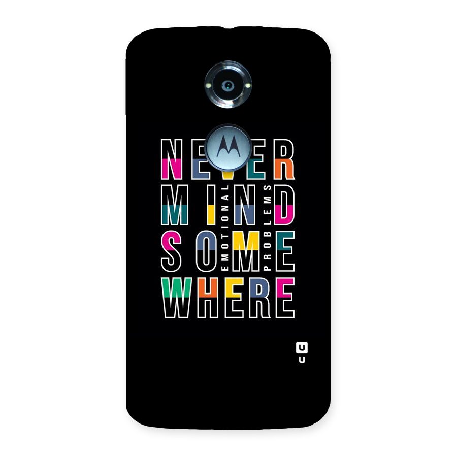 Nevermind Somewhere Back Case for Moto X 2nd Gen