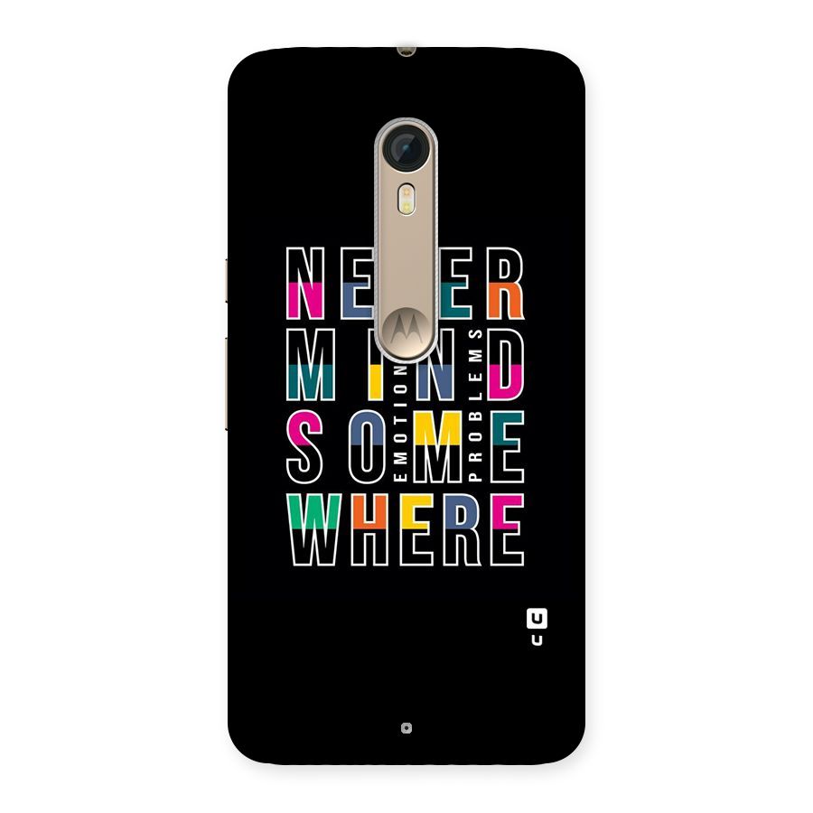 Nevermind Somewhere Back Case for Motorola Moto X Style