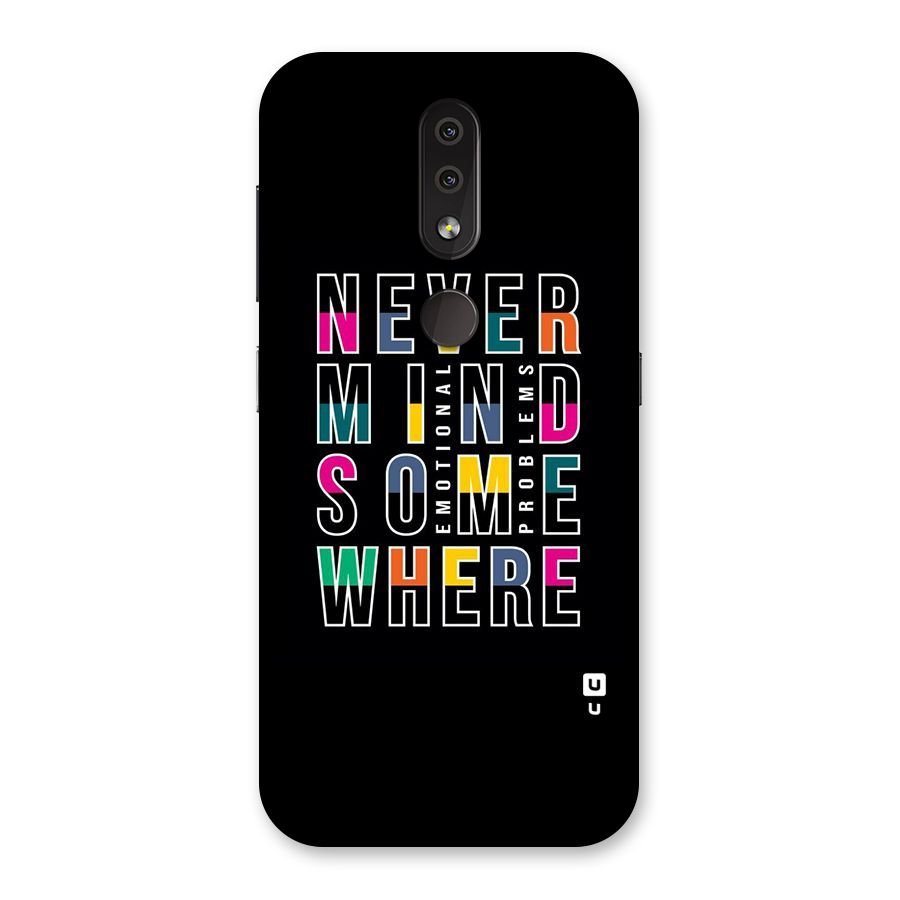 Nevermind Somewhere Back Case for Nokia 4.2