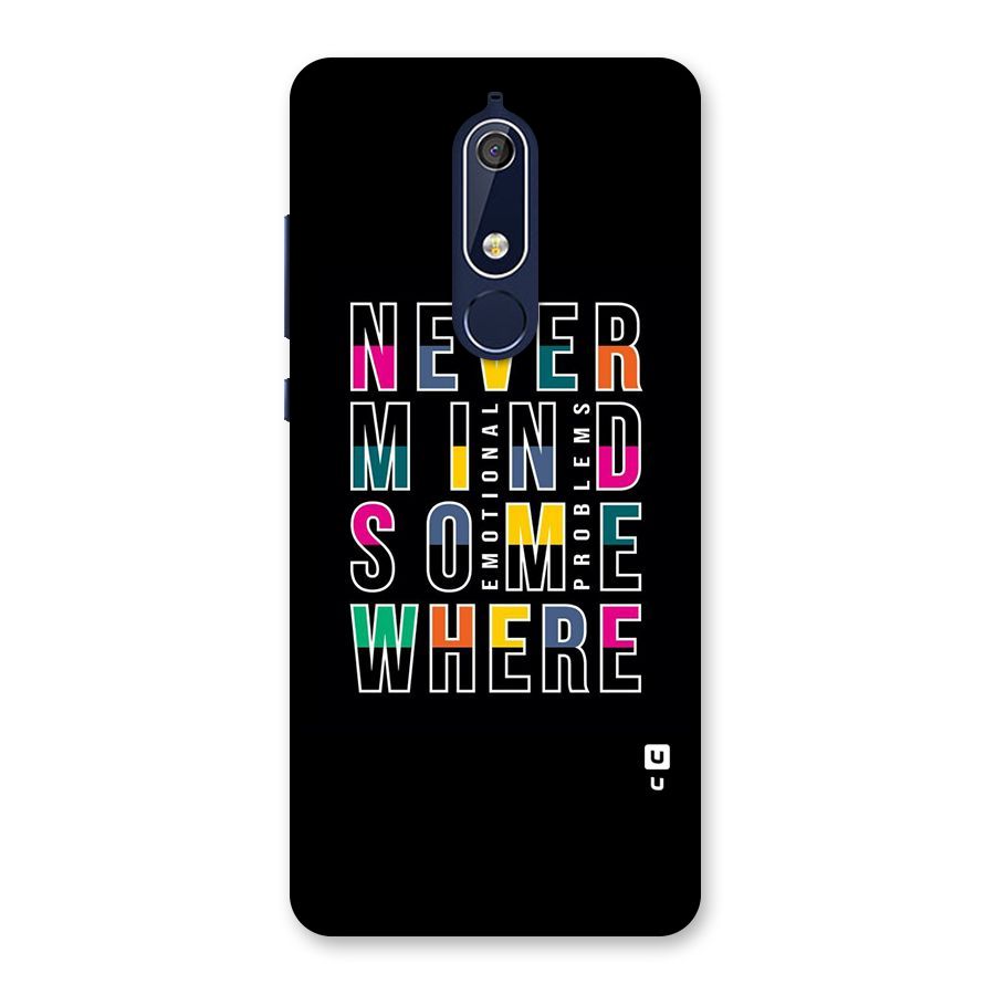 Nevermind Somewhere Back Case for Nokia 5.1