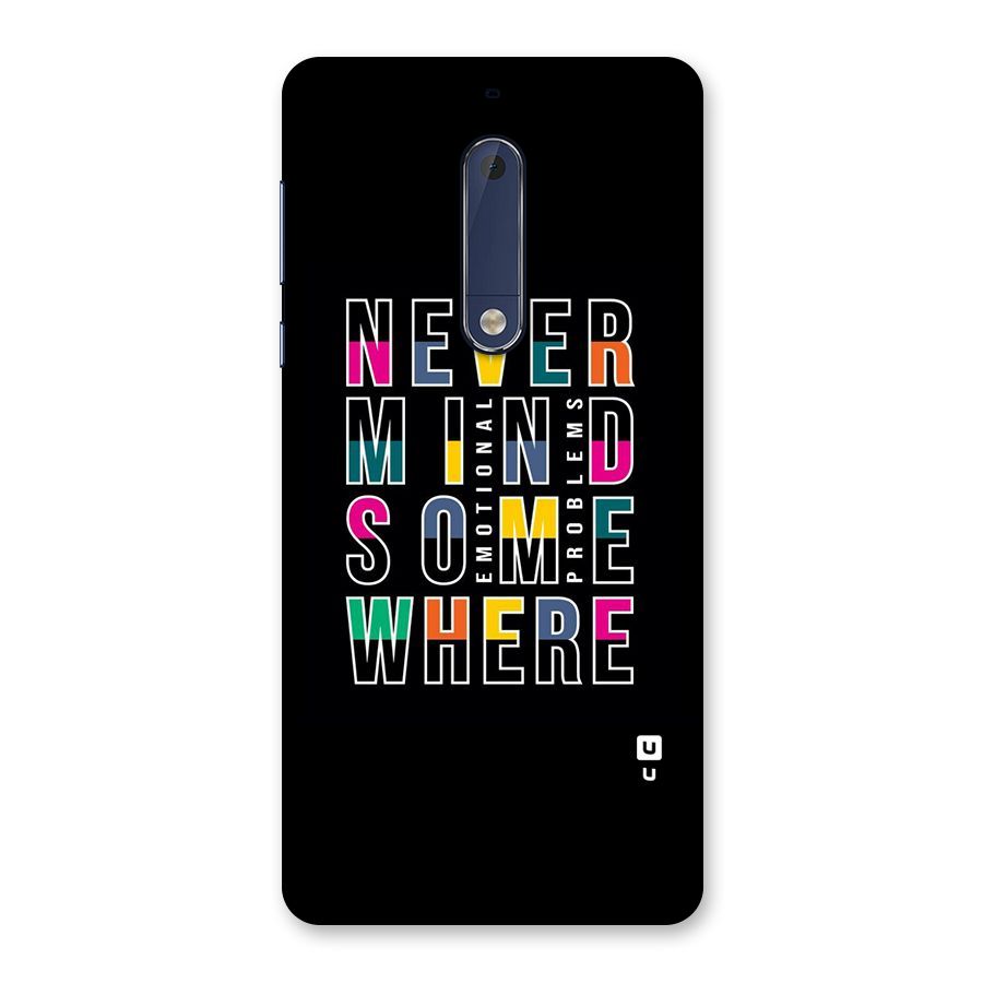 Nevermind Somewhere Back Case for Nokia 5
