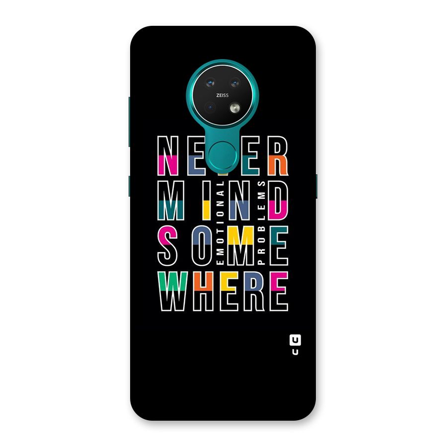 Nevermind Somewhere Back Case for Nokia 7.2