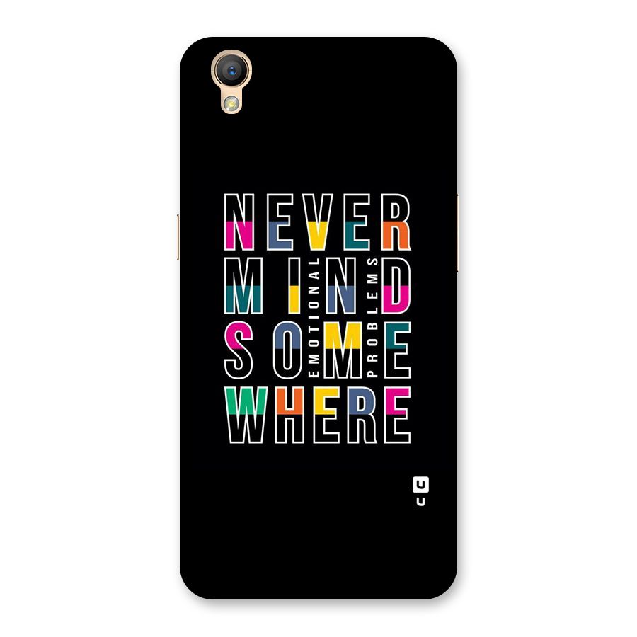 Nevermind Somewhere Back Case for Oppo A37