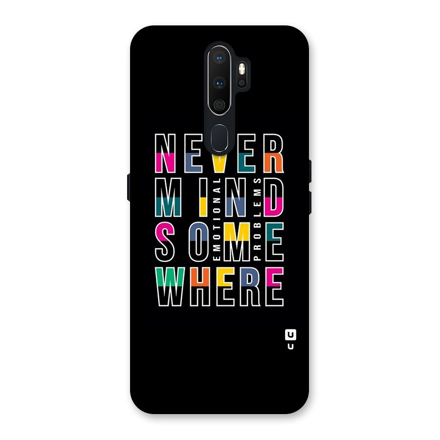 Nevermind Somewhere Back Case for Oppo A5 (2020)