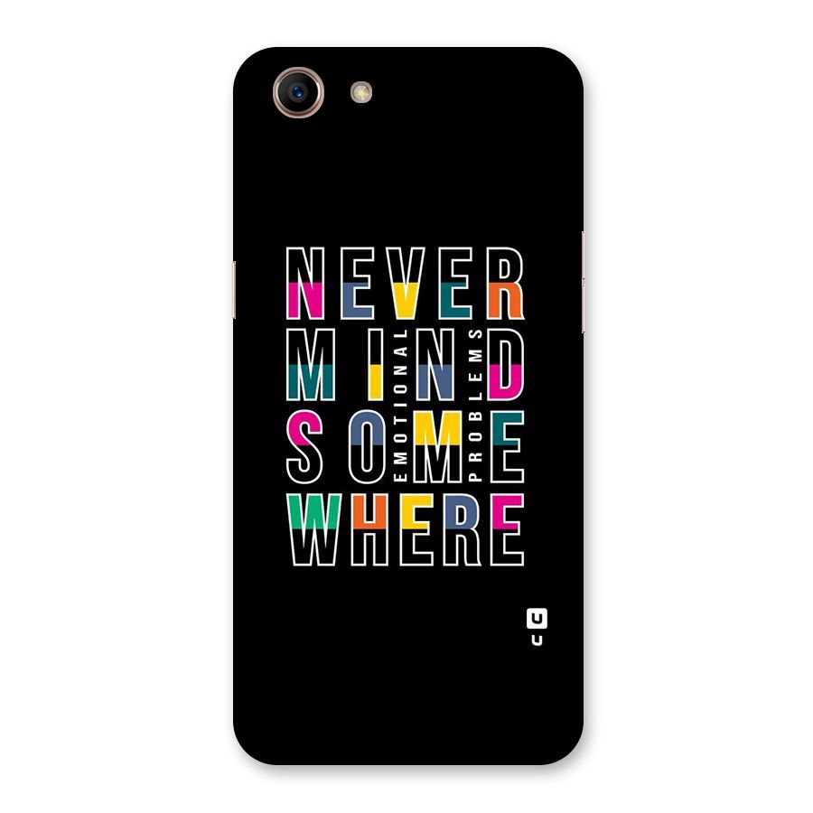 Nevermind Somewhere Back Case for Oppo A83 (2018)