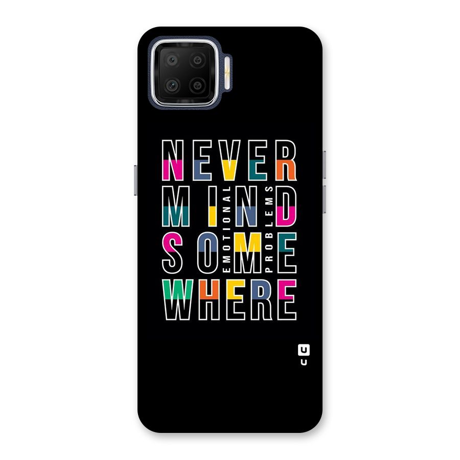 Nevermind Somewhere Back Case for Oppo F17