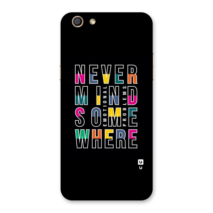 Nevermind Somewhere Back Case for Oppo F3