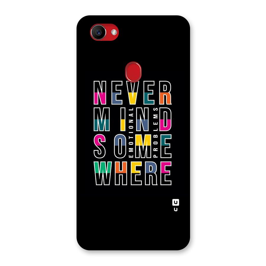 Nevermind Somewhere Back Case for Oppo F7