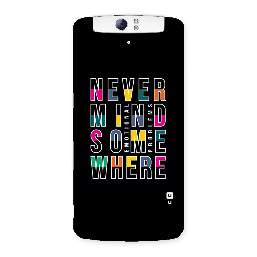 Nevermind Somewhere Back Case for Oppo N1