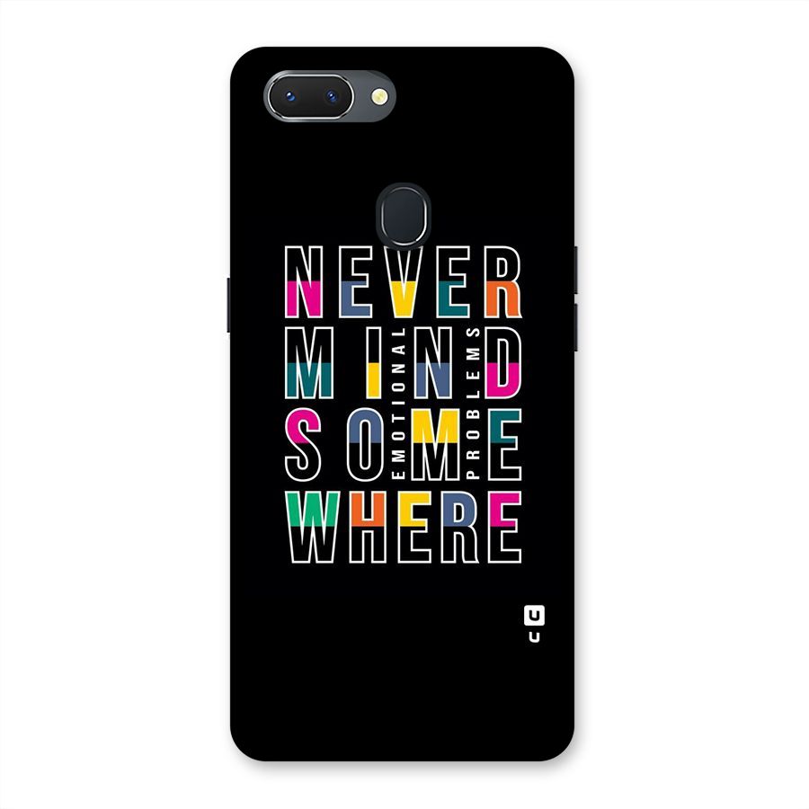 Nevermind Somewhere Back Case for Oppo Realme 2