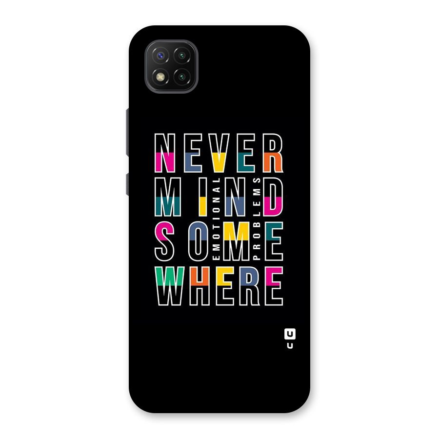 Nevermind Somewhere Back Case for Poco C3