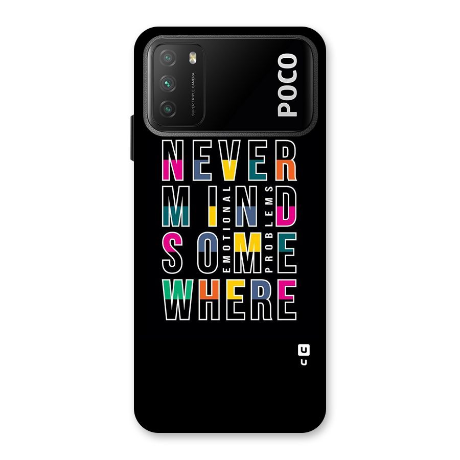 Nevermind Somewhere Back Case for Poco M3