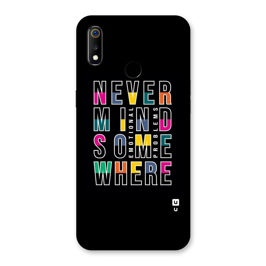 Nevermind Somewhere Back Case for Realme 3